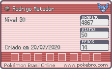Cartão de Treinador