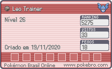 Cartão de Treinador